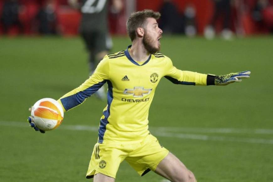 David de Gea: La prensa internacional señala que Cristiano Ronaldo le habría pedido a la Juventus el fichaje del portero español que milita en el Manchester United. Foto AFP.