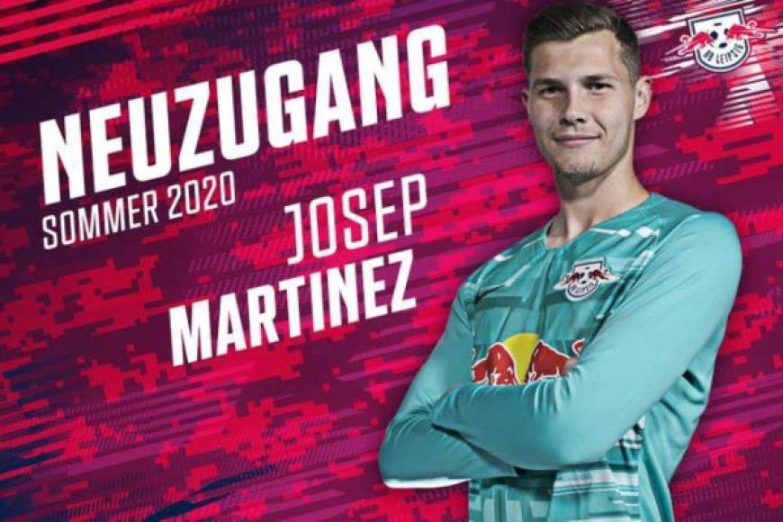 Josep Martínez: Arquero español que llegará al RB Leipzig de Alemania por 2,5 millones de euros, procedente de Las Palmas de la segunda división de España.<br/>