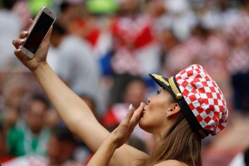 Las croatas no se quedaron atrás y deleitaron a los aficionados con su belleza.<br/>
