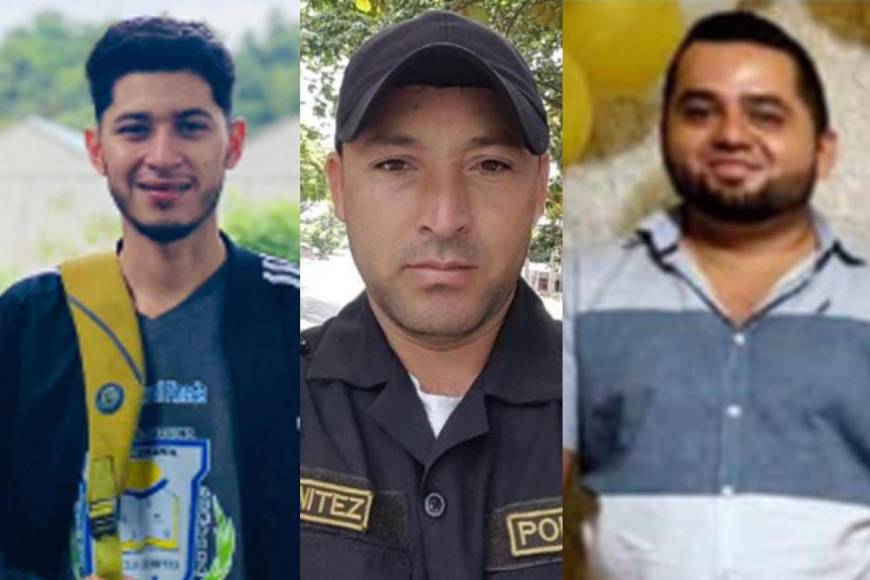 Saúl Pineda, Adelmo Benítez y Armando Aldana fueron reportados como desaparecidos la tarde del 25 de diciembre de 2023. Las autoridades investigan si los tres cuerpos calcinados son de ellos.