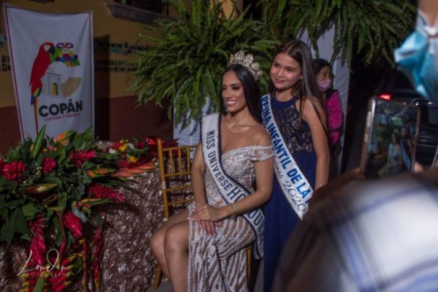 Cecilia de 25 años representó recientemente a Honduras en el Miss Universo 2020.