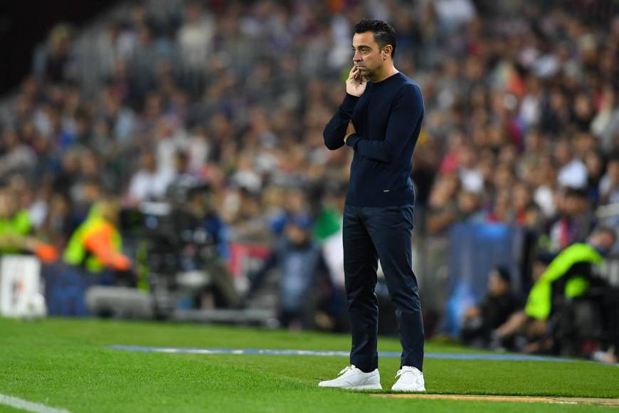 La frustración de Xavi Hernández por la nueva derrota del Barcelona.