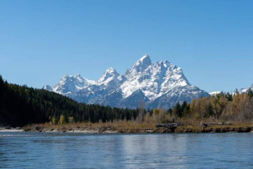 La ex modelo visitará este viernes los parques nacionales de Yellowstone y Grand Teton.