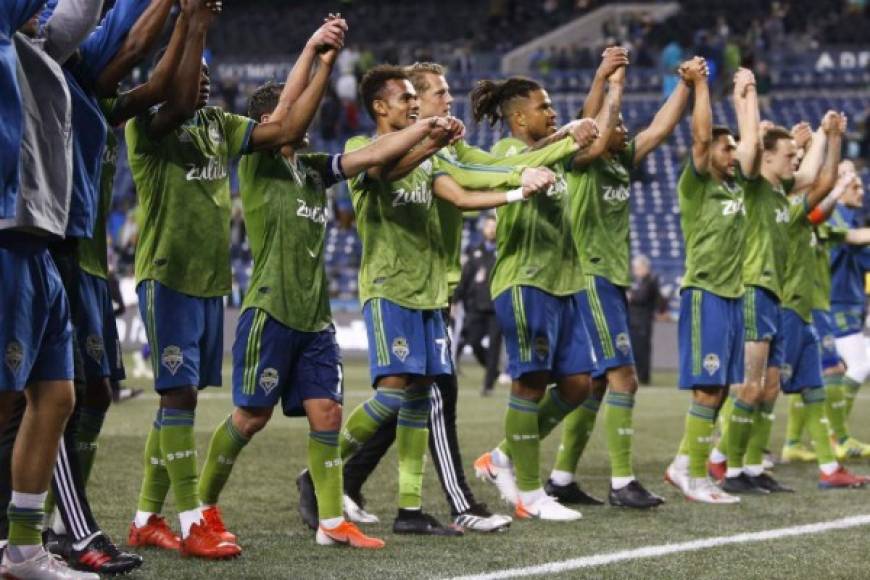 Seattle Sounders FC - El equipo verde se clasificó como el mejor clasificado en la tabla de la MLS Supporters’ Shield 2019. Estará en el bombo 1.