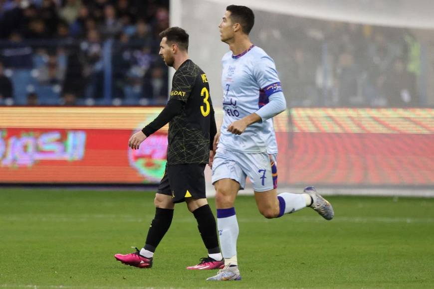 Cristiano Ronaldo y Lionel Messi se encontraron en el campo en varias ocasiones.