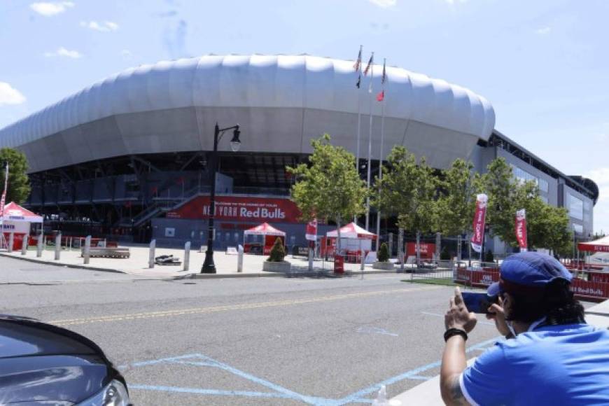 Este es el Red Bull Arena de Nueva Jersey, escenario deportivo en donde Olimpia y Motagua se enfrentan este domingo 1 de agosto.