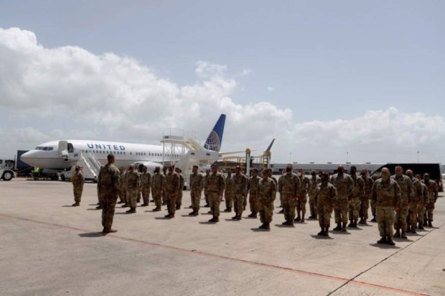 El grupo de 66 soldados puertorqueños relevará a otro destacado en Honduras hace un año.