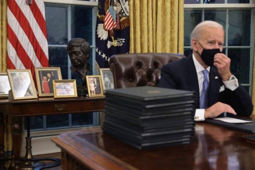 Cambios radicales en la oficina oval con la llegada de Biden a la Casa Blanca