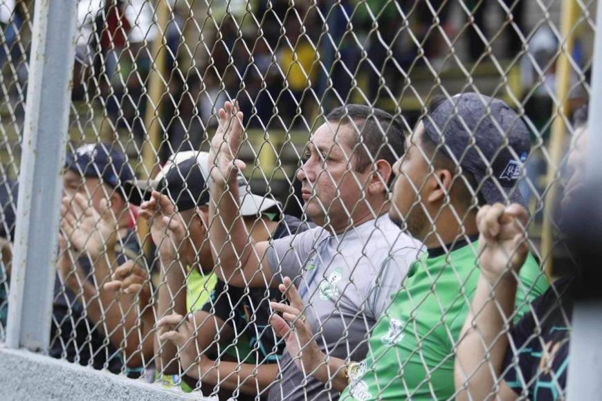 El presidente del CD San Juan mostró su preocupación por lo que ocurría con su jugador.