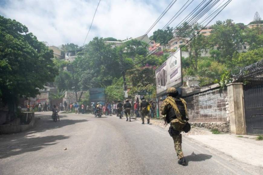 Hasta el momento, la policía haitiana había informado de cuatro abatidos y dos detenidos con relación al asesinato de Moise.