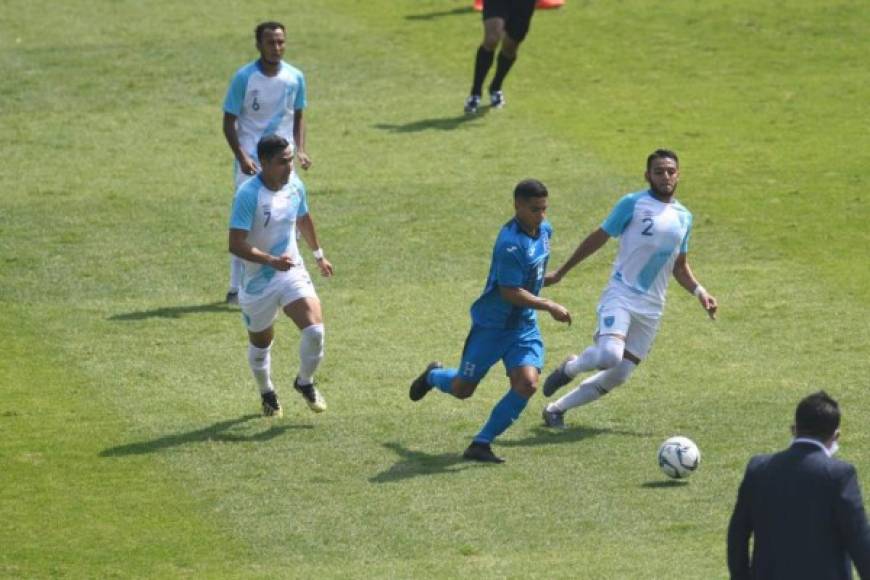Reprobados. La Selección de Honduras decepcionó y cayó 2-1 contra Guatemala en el segundo partido amistoso del 2020.