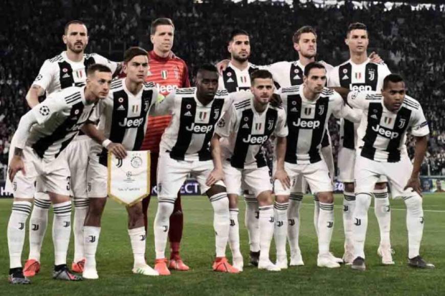Este fue el 11 titular de la Juventus ante el Ajax. El cuadro italiano decepcionó en la Champions League.