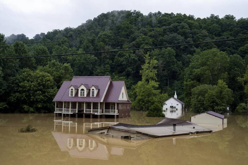 Las inundaciones del este de Kentucky son el último de una serie de fenómenos meteorológicos extremos que, según los científicos, son una señal inequívoca del cambio climático. 