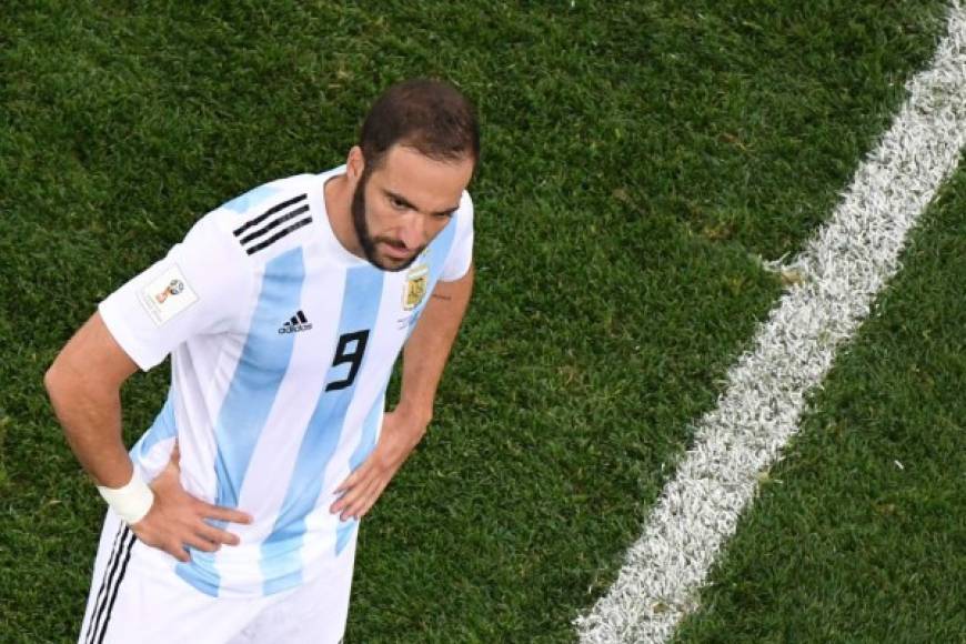 Gonzalo Higuaín sería el centrodelantero en el 11 de Argentina para enfrentar a Nigeria.