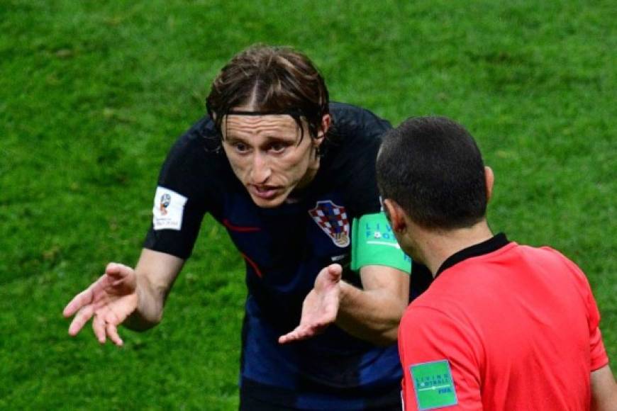 Modric ha sido el jugador más valioso en cuatro de los seis juegos de Croacia. Contra Nigeria, Argentina, Islandia y Rusia en cuartos de final.