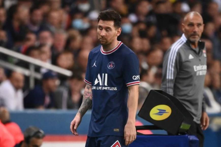 Lionel Messi no ha podido marcar todavía su primer gol con el PSG.