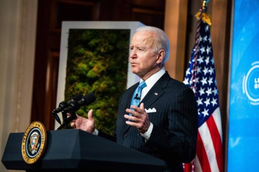 Joe Biden, presidente de Estados Unidos, cumplió 100 días de gobierno, con algunos grandes logros y tareas pendientes, enumerados a continuación. FOTOS EFE / AFP