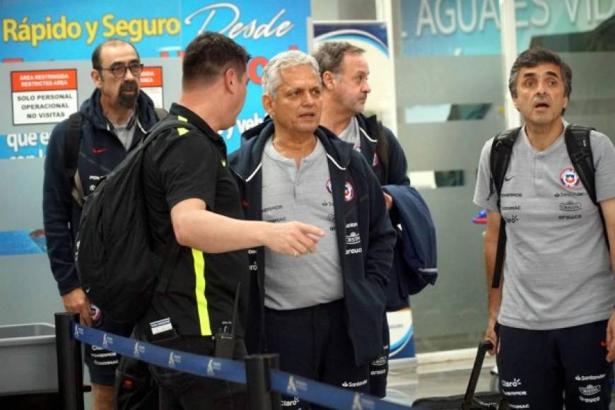 Reinaldo Rueda estaba visiblemente contento por visitar San Pedro Sula.