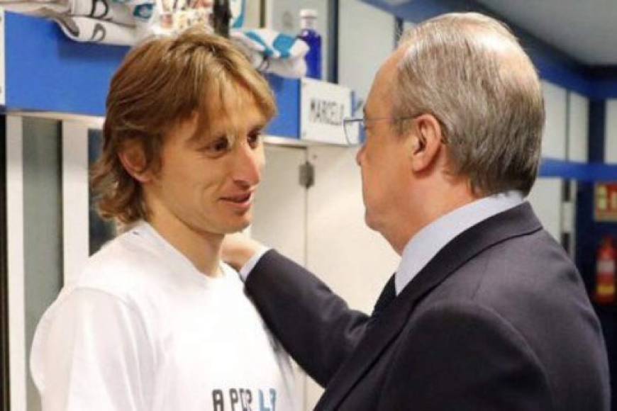 Bombazo El croata Modric le pedirá a Florentino salir del Madrid y fichar por el Inter, según Onda Cero.