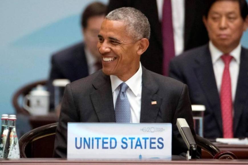 El presidente estadounidense se caracteriza por tener un buen sentido del humor y saludar muy amistosamente a sus homólogos.