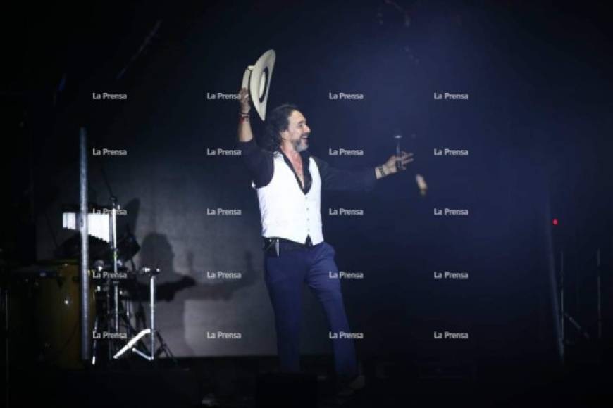 Marco Antonio Solís dejó todo en el escenario y dio un show espectacular.