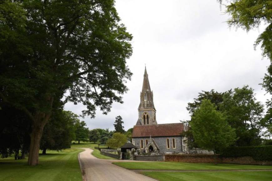 La boda fue en el condado campestre de Berkshire, al oeste de Londres, cerca de la casa familiar de los Middleton.