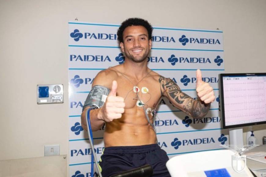 El brasileño Felipe Anderson, propiedad del West Ham United, llegó a Roma para formalizar su fichaje por la Lazio, donde ya jugó entre 2013 y 2018. El extremo ya realizó el pertinente reconocimiento médico previo a la firma de su contrato.