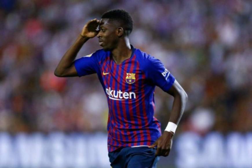 Ousmane Dembélé: El delantero francés es uno de los señalados tras la eliminación del Barcelona ya que en el juego de ida falló un claro mano a mano ante Liverpool. No se descarta su salida.