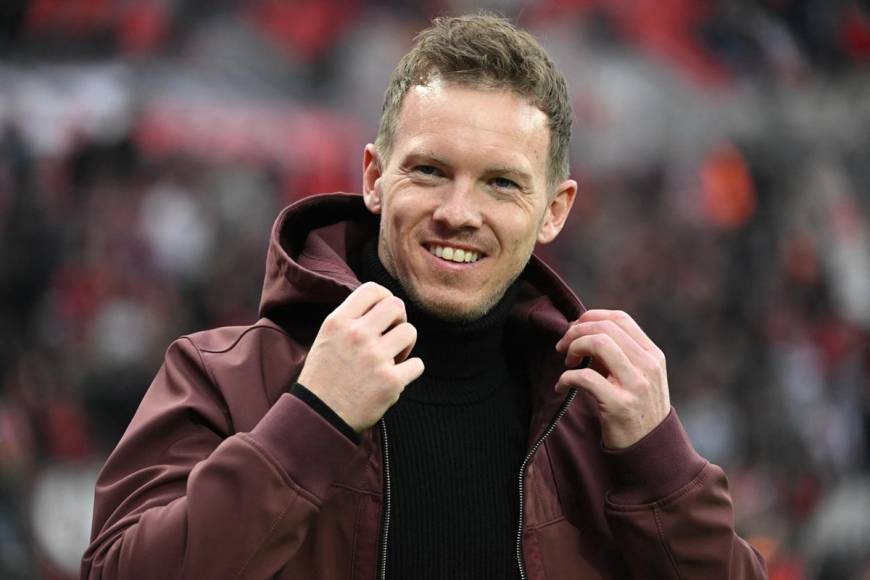 Julian Nagelsmann - El alemán es el entrenador más reciente que se quedó sin trabajo tras ser despedido por el Bayern Múnich de manera sorpresiva.