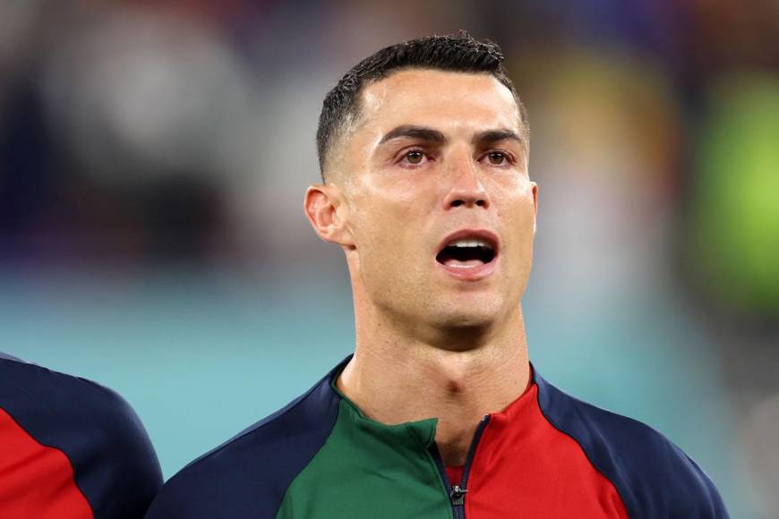 Las lágrimas de Cristiano Ronaldo en su quinto Mundial con la camiseta de Portugal.