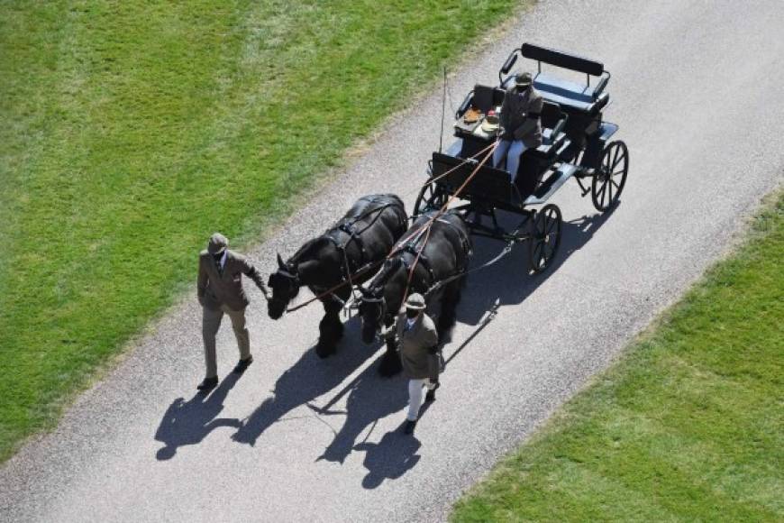 Lady Louise herederá el carruaje que el duque de Edimburgo diseñó y ordenó fabricar para él hace varios años. La joven compartía la pasión por conducirlo luego de que su abuelo le enseñara.