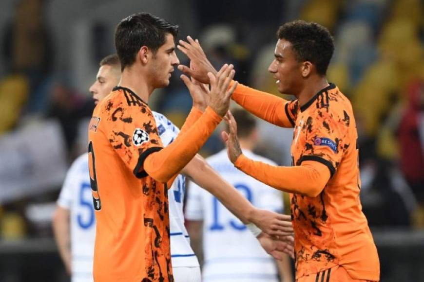 La Juventus arrancó su búsqueda del título en la Liga de Campeones 2020-2021 con una victoria por 2-0 en su desplazamiento al terreno del Dinamo de Kiev, gracias a un doblete de Álvaro Morata.