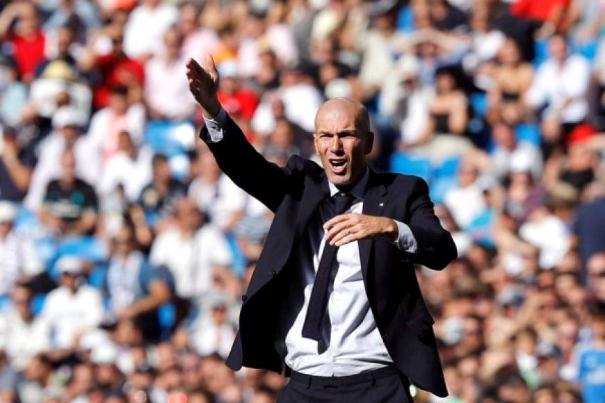 Zidane mostró su preocupación ya ganaban 3-0 sin ningún problema y el Granada amenazaba con sacarle un empate. Todo se derivó tras el error de Areola.