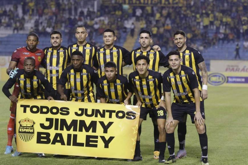 El Real España tuvo un buen gesto Jimmy James Bailey, enviando un mensaje de apoyo a la leyenda hondureña, quien fue hospitalizado por un preinfarto.