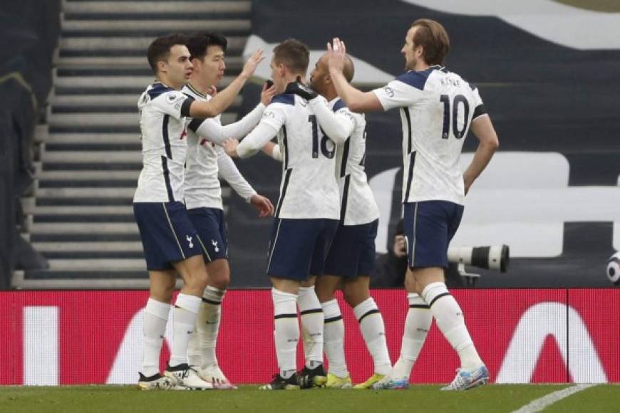 10. Tottenham Hotspur (Inglaterra): $2.300 millones. Foto AFP.