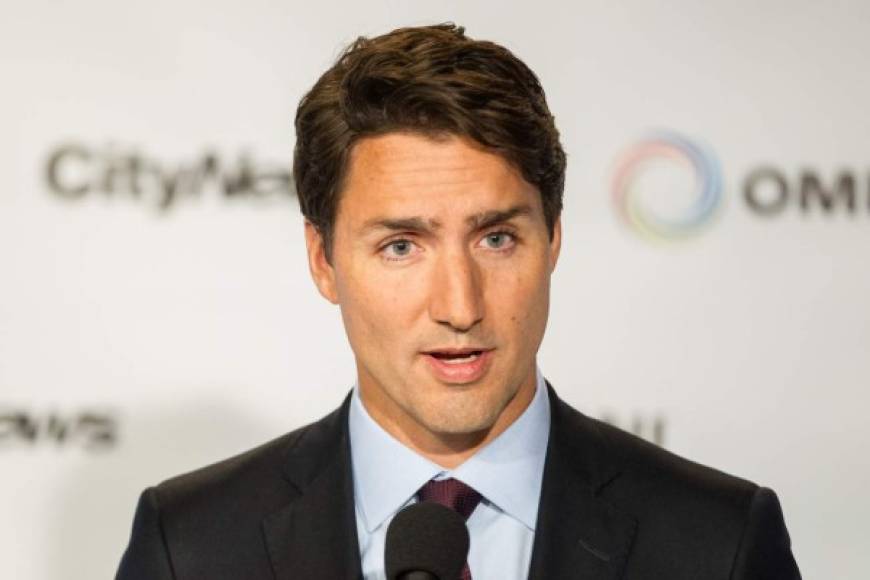El primer ministro de Canadá, Justin Trudeau, que busca su reelección a un segundo período, también es uno de los líderes mejor evaluados por sus políticas progresistas en el país norteamericano.
