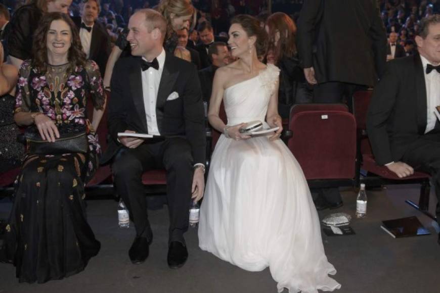 Los duques de Cambridge en primera fila en los BAFTA 2019.