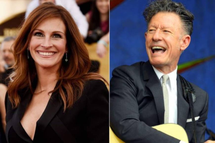 Julia Roberts y Lyle Lovett se conocieron, comprometieron y casaron en un lapso de tan sólo tres semanas, su matrimonio duró dos años.