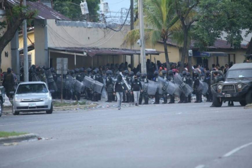 San Pedro Sula está quedando apartada de los privados de libertad, que según autoridades extorsionaban desde sus celdas.