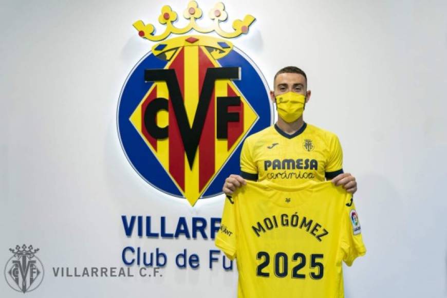 El jugador del Villarreal, Moi Gómez, ha renovado con el club castellonense hasta 2025, en un acuerdo que le permite ampliar su estancia en una entidad a la que llegó con 11 años y con una madurez que cree que le hará ayudar al equipo.
