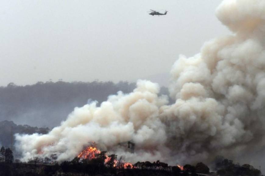 Los incendios que asolan al país desde septiembre han destruido una superficie equivalente a la isla de Irlanda, según las autoridades, que afirman que la crisis está lejos de concluir ya que se avecina una nueva ola de calor.