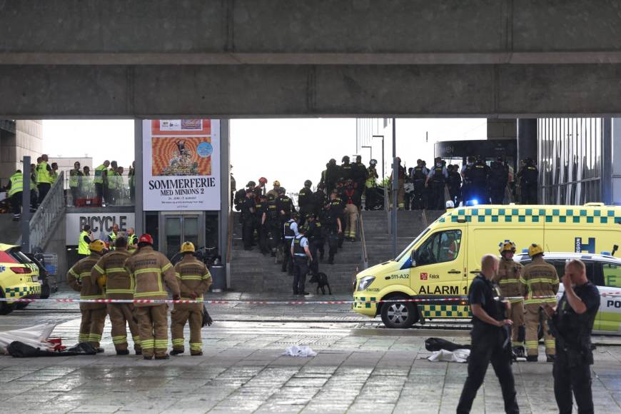 Caos y pánico tras tiroteo en Copenhague que dejó varios muertos y heridos
