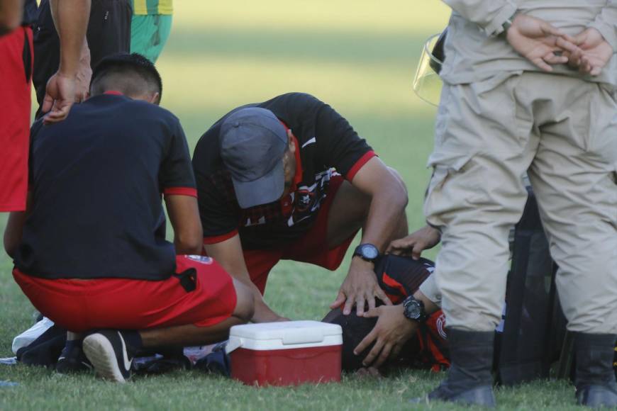 Lo ocurrido el pasado sábado provocó un zafarrancho penoso en el estadio de La Lima.