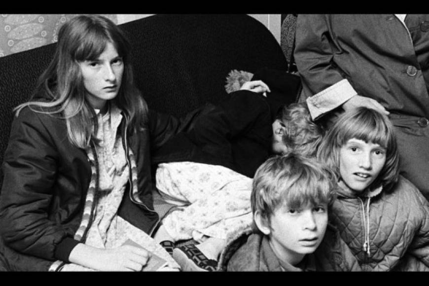 Los niños sufrieron el mal en una casa en Londres en 1977.