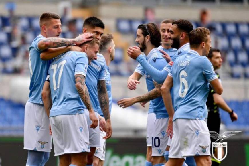 Lazio: Sería el tercer club en representar a la Serie A en la Champions. Foto Facebook Lazio .