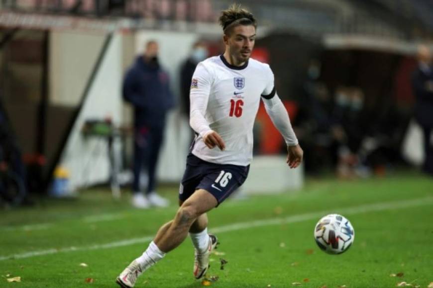 Jack Grealish: El Chelsea y Manchester City se disputan el fichaje del talentoso volante inglés. Foto AFP.