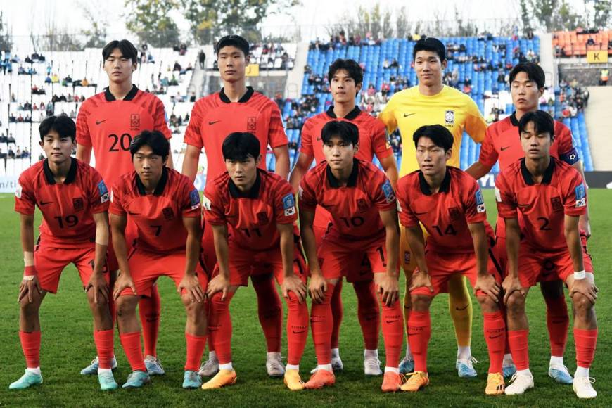 El 11 titular de Corea del Sur para el partido contra Honduras.