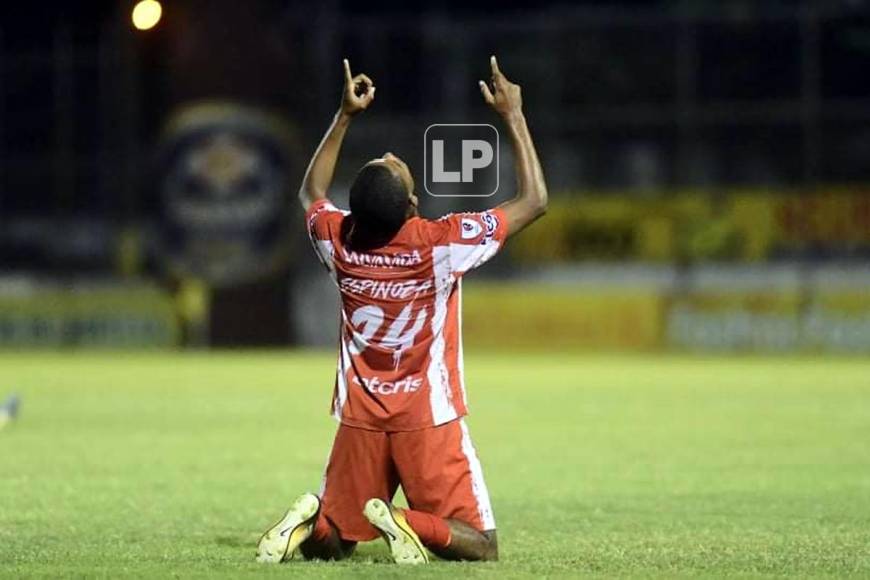 El jugador Sub-20, Sebastián Espinoza, marcó su primer gol en la Liga Nacional con el Vida.