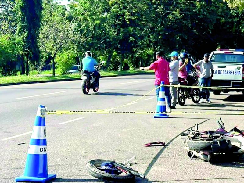 El accidente en el que murió el joven operario de maquila Óscar Sagastume ocurrió en el sector de Dos Caminos en Villanueva.