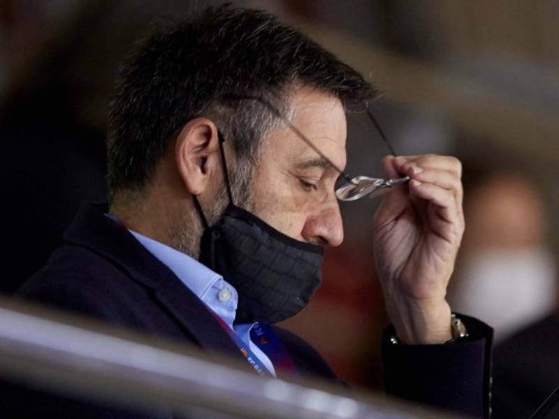 Bartomeu está vinculado a la causa por la campaña de desprestigio en redes sociales a jugadores del club y otras personas contrarias a su gestión. Foto EFE.